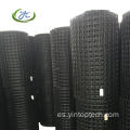 Malla extruida de HDPE negro